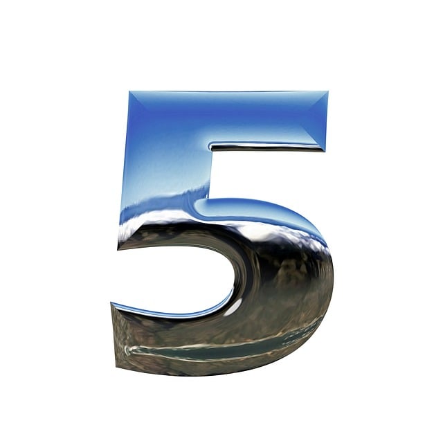 номер, цифра, 5